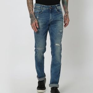 💐☮VINTAGE☮ MUFTI JEANS DENIM DEPT. Distressed Jeans